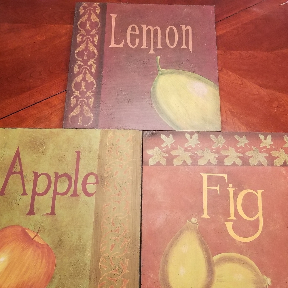 Set of 3 Southern Living at Home wall art pieces - Picture 1 of 5